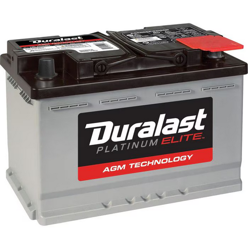 Duralast Platinum Elite Group Size 48 H6 Absorbed Glass Mat AGM Battery H6-AGMEL Shop All Duralast
